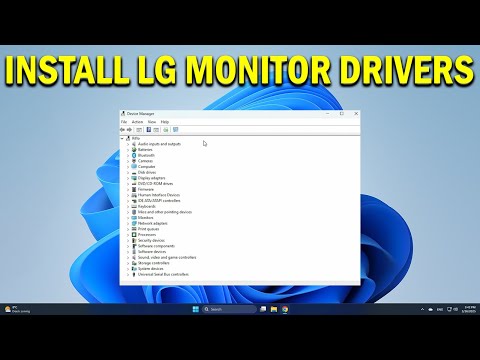 How To Install and Update the LG Monitor Drivers - Quick Fix