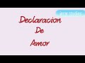 Mc polox - Declaracion de amor ( prod. jocar studios )