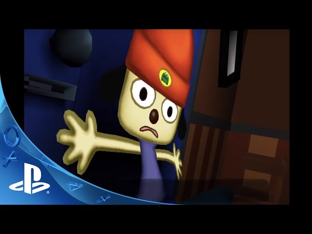 Parappa the rapper stage 2 driving (PS1 game and gameplay) 