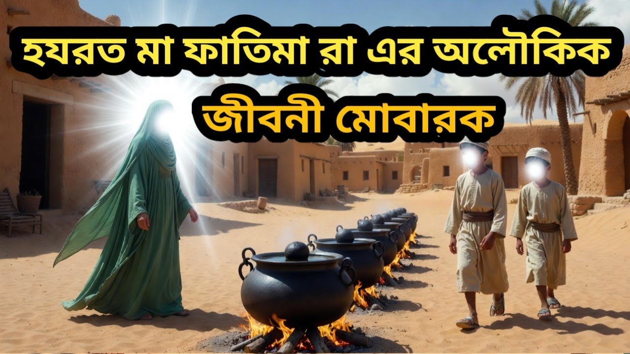 হযরত ফাতেমা রাঃ এর  পূর্ণাঙ্গ জীবনী মোবারক| মা ফাতেমার জীবন কাহিনী| মা ফাতিমা ও এক বিখারীর ঘটনা