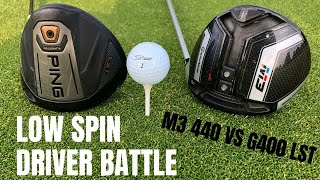 Ping G400 LST vs Taylormade M3 440 - Low Spin Driver Battle