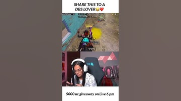 DBS NERF? NAH NOT FOR US 😂❤️ #bgmi #shorts