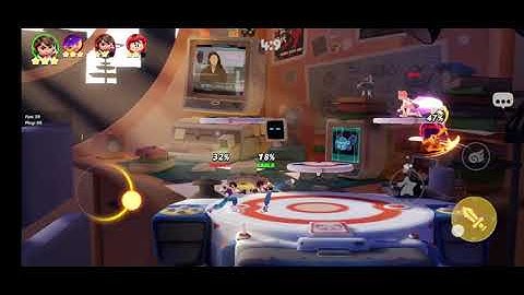 Flash Party  Fighting Gameplay (Android/IOS) | Brawl Mode | Sivi v/s Sivi v/s Heracles v/s SnowWhite