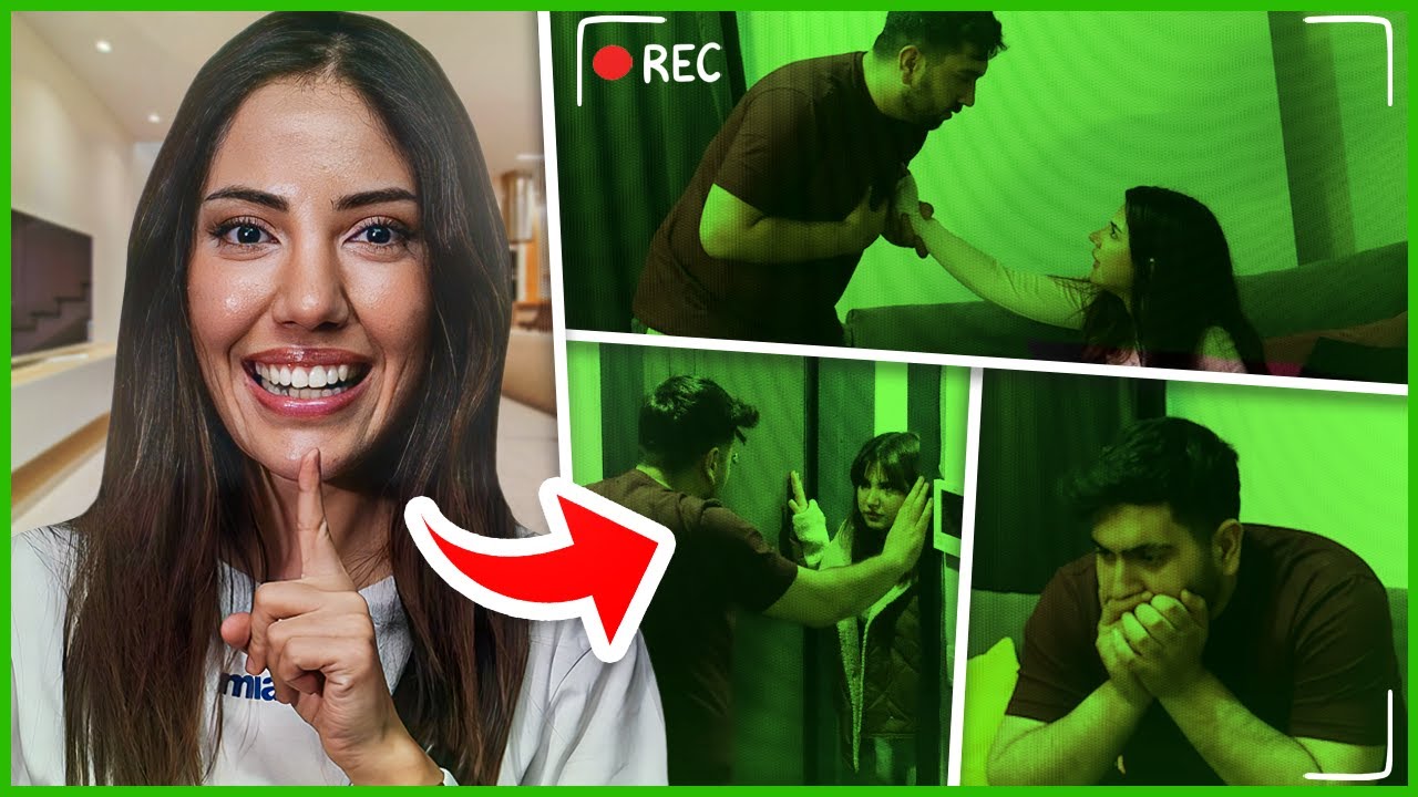 EMİR BEŞLİNİN EVİNE GECE GİZLİCE GİRİP KORKUTTUK