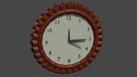 Wall Clock | Part 1 | Blender Tutorials | JK Studios