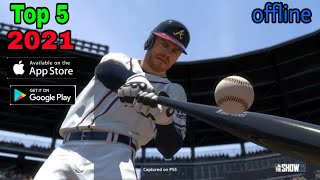 Top 5 Baseball games for android or iOS offline 2021 || more gaming yt screenshot 1