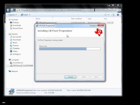 Install LM3SXX Standalone Flash Programmer