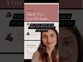 My Offer on One Pager Websites
