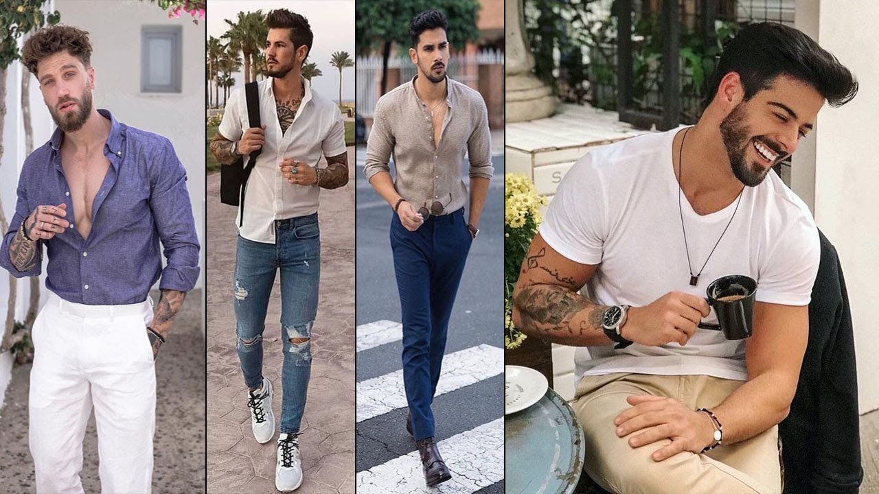 Latest Men's Summer Fashion For 2021 Men's Stylish Summer Outfits