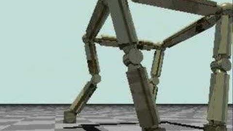 Fractal and recursive robots -- animation