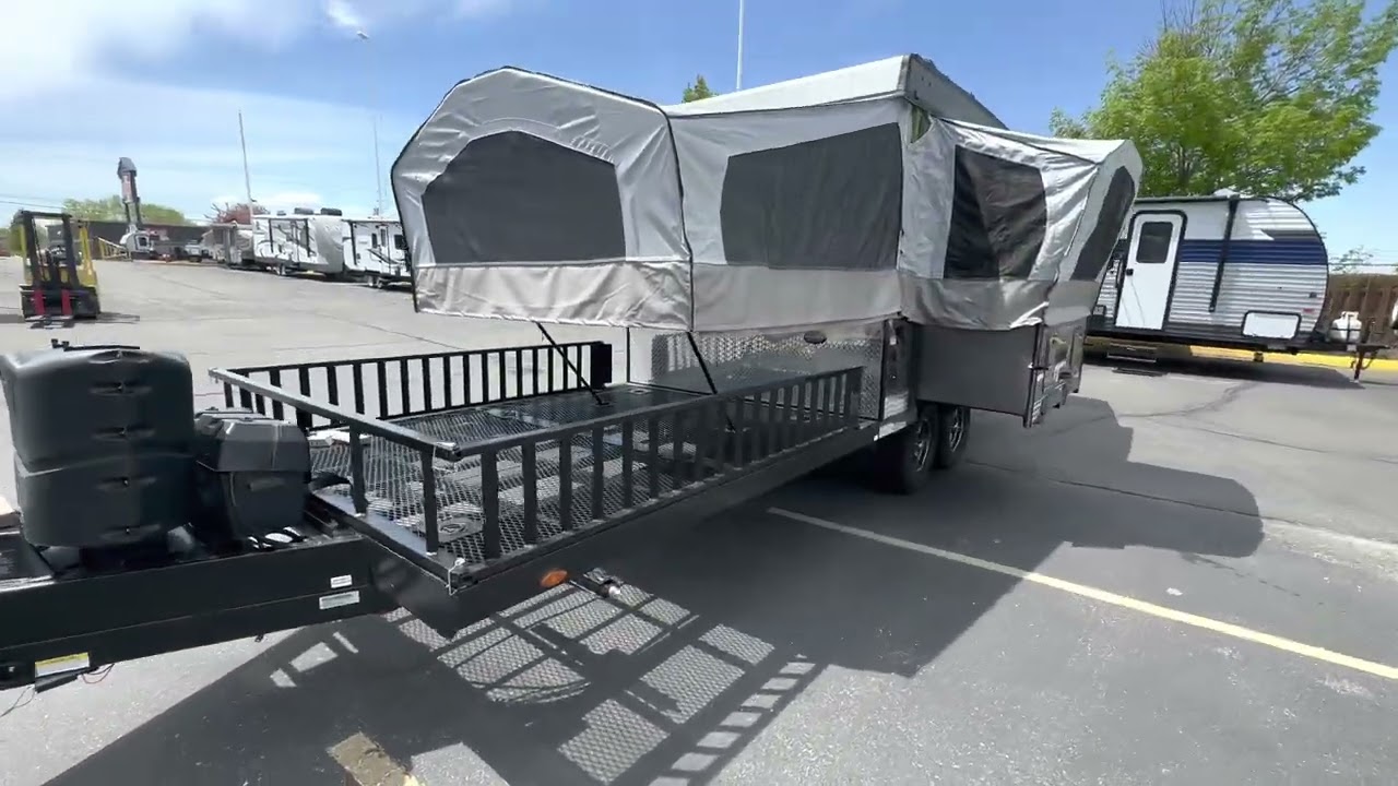 Tent Trailer Toy Hauler