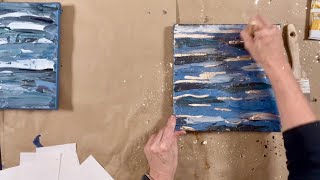 Quick and EASY Palette Knife  Painting! Acrylic Painting Tutorial 🧑‍🎨🎨 by Taneva Baker Art & Design 159 views 1 month ago 8 minutes, 13 seconds