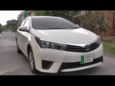 Toyota Corolla Gli Start Up 2015