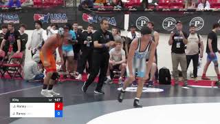 2024 U17 U.S. Open: Jayden Raney vs Jordyn Raney: 60 kg Best 2-3 Finals