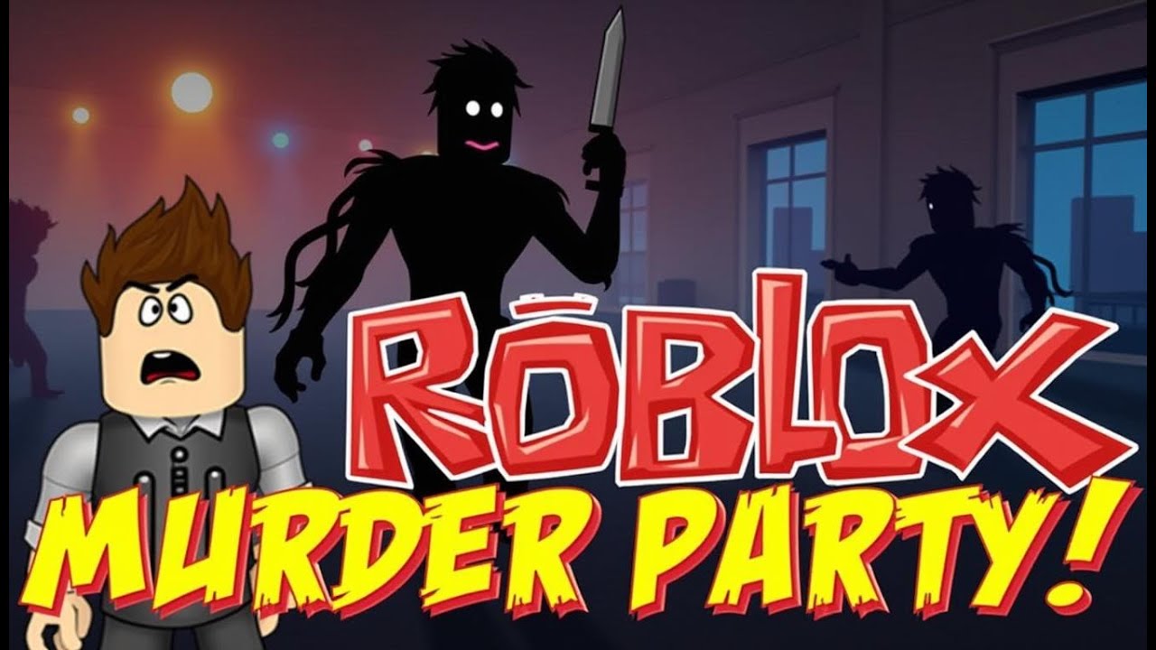 ROBLOX Murder Party Ser Que Eu Consegui Escapar YouTube 