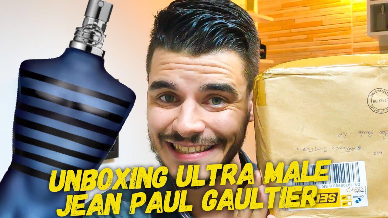 UNBOXING ULTRA MALE JEAN PAUL GAULTIER - A ESCOLHA DOS INSCRITOS