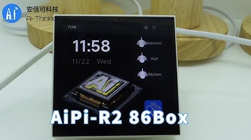 AiPi-Eyes-R2 development board, the 86box smart screen by Ai-Thinker