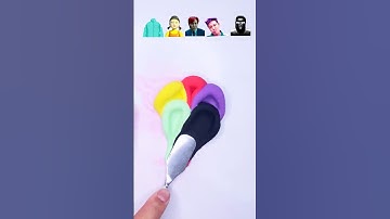 Guess the Mixed Colors of Squid Game 2 #31 #colors #mixing #squidgame #squidgame2 #asmr #satisfying