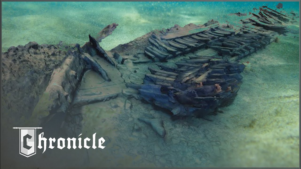 Documentary backdrop image for Gresham Ship: Archeologists Discover An Incredibly Preserved Tudor Shipwreck (2025)