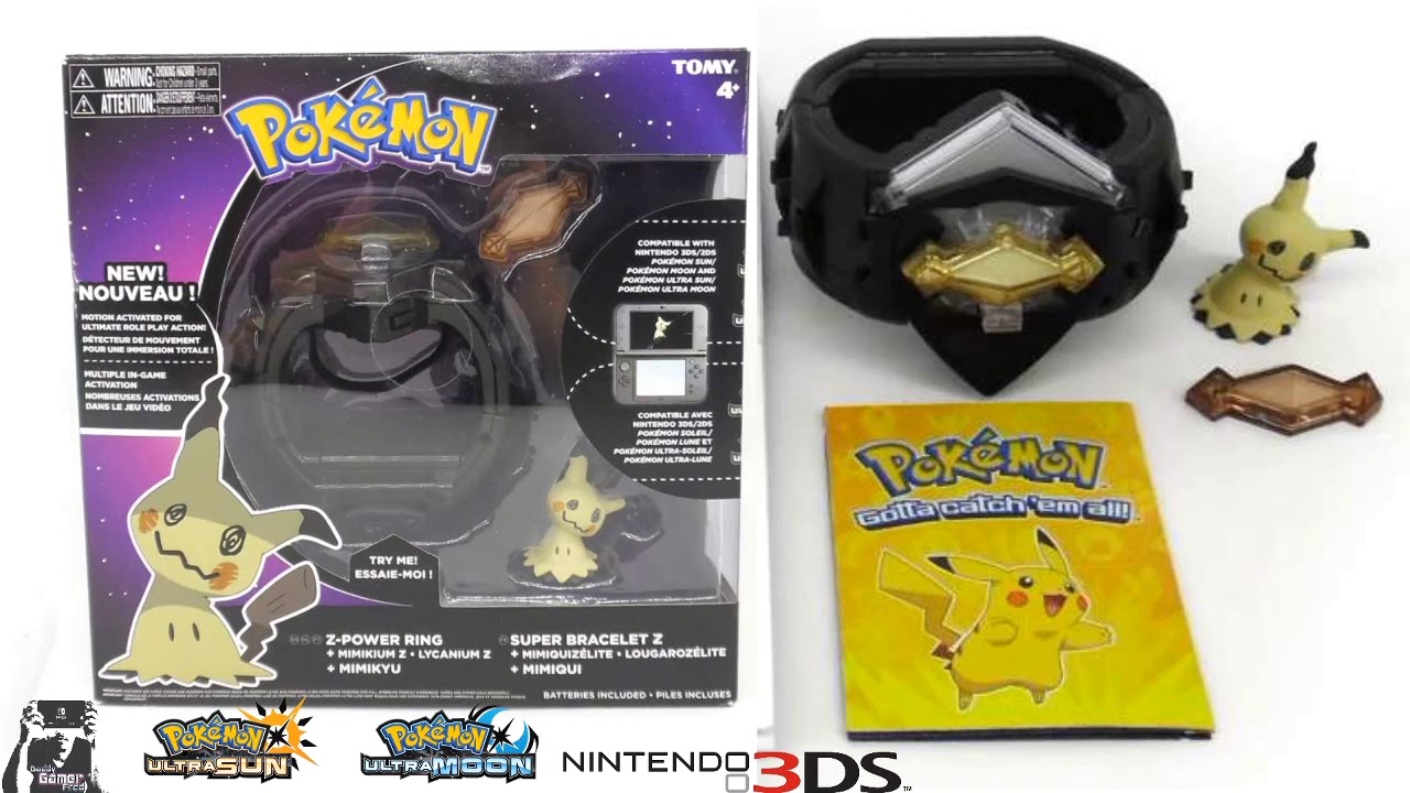 Pokemon, Video Games & Consoles, Pokemon Z Power Ring Super Bracelet Z  New In Box Sealed Mimikyu