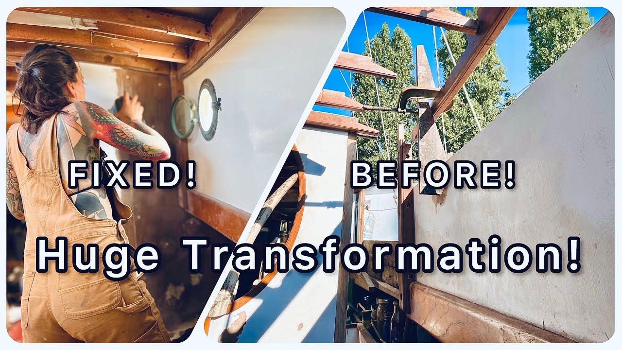 MAJOR Interior Renovation & Transformation! Sailor Barry & Hailly Episode 24!