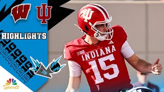 Wisconsin Badgers vs. Indiana Hoosiers | COLLEGE FOOTBALL HIGHLIGHTS | 11/15/2025 | NBC Sports