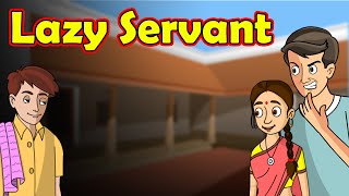 Lazy Servant | Mahacartoon Tv English | English Cartoon | English Moral Stories | English Story screenshot 5