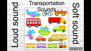 English 2  Quarter 1  transportation sound   loud and soft screenshot 4