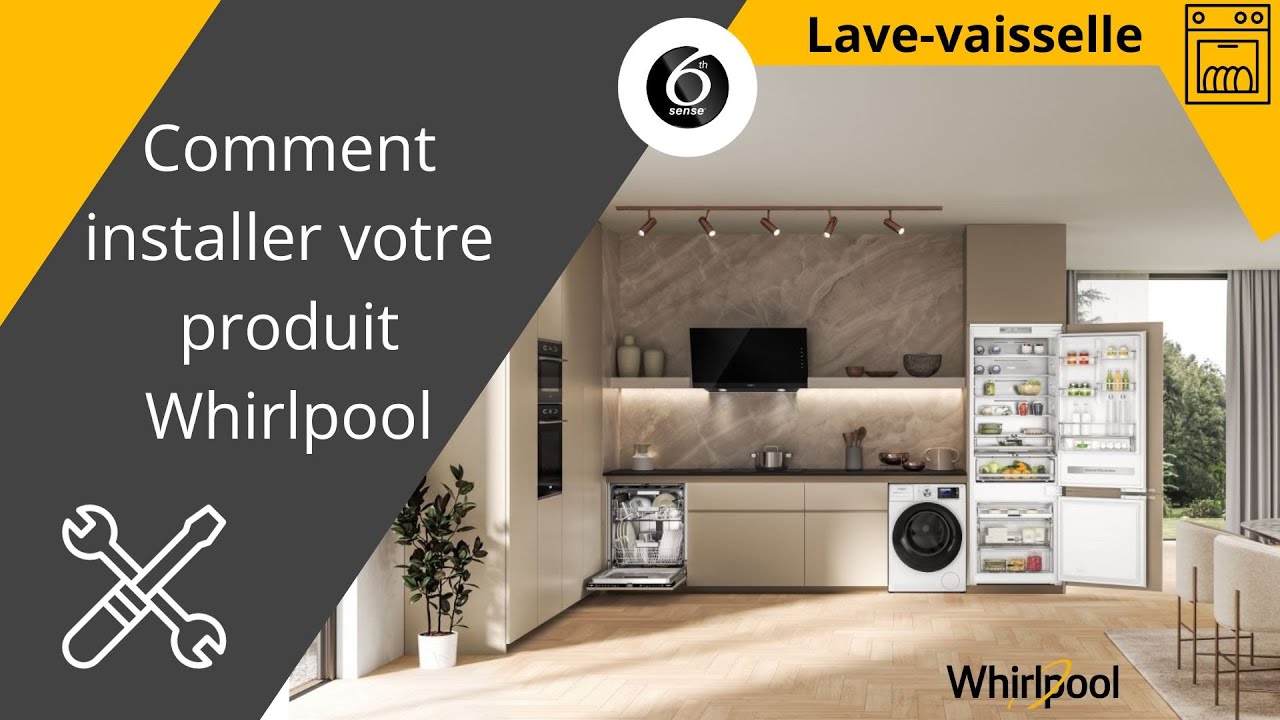 Comment installer un lavevaisselle encastrable Whirlpool ? YouTube — free download