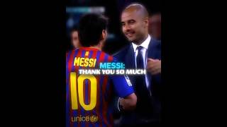 Messi can't forget him🥺