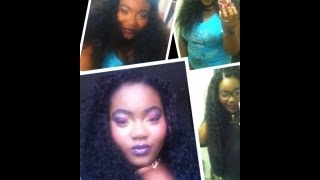 HOW I BLEND MY NATURAL HAIR WITH Li As VIRGIN MALAYSIAN CURLY HAIR