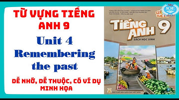 Từ vựng Tiếng Anh 9 - Unit 4: Remembering the past - (Global Success)