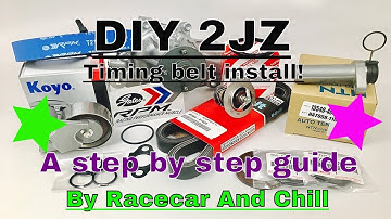 DIY IS300 2JZ Timing belt. Detailed Step By Step Tutorial. Maintenance for your Lexus or Toyota.