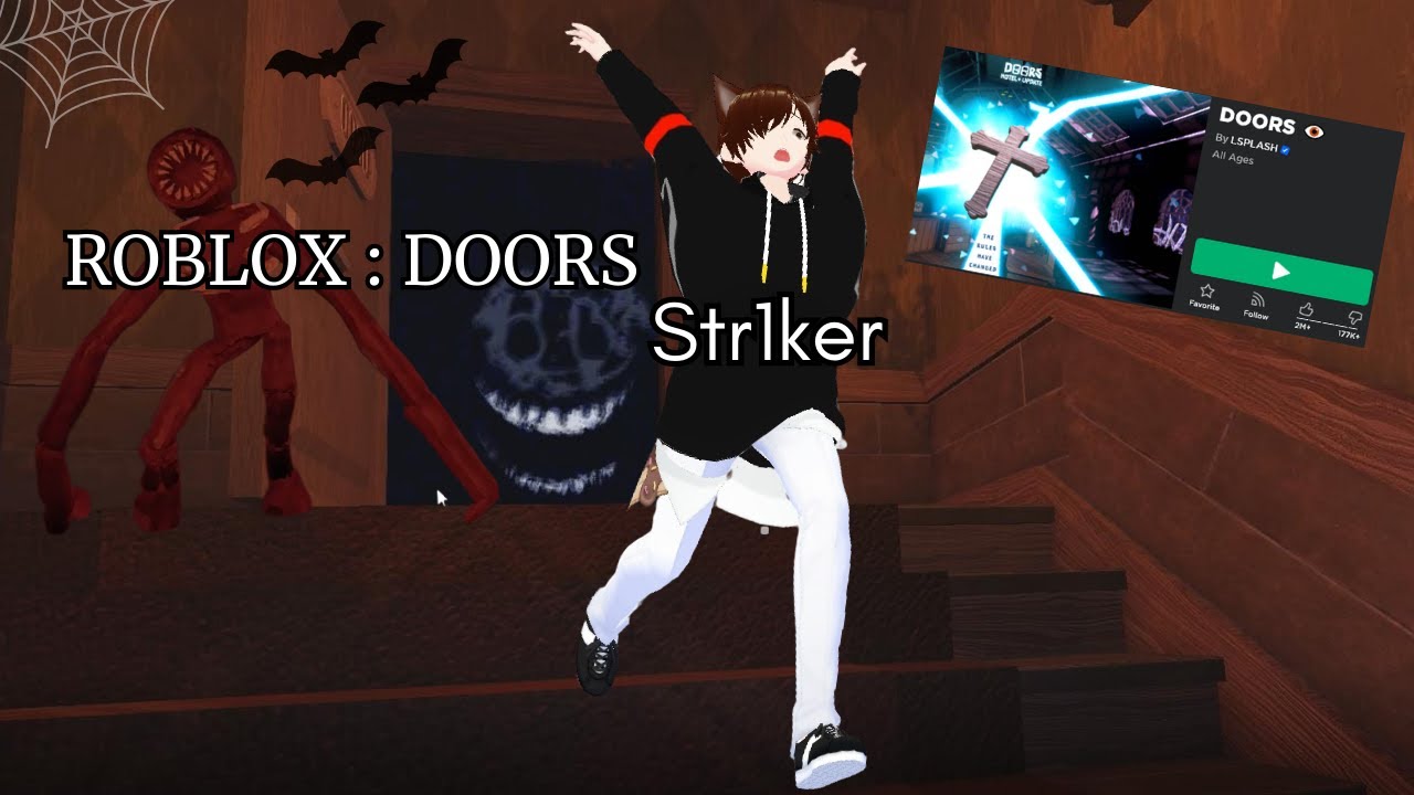 ROBLOX Doors Not So Easy To Be Not Afraid Of Monster At Night YouTube 