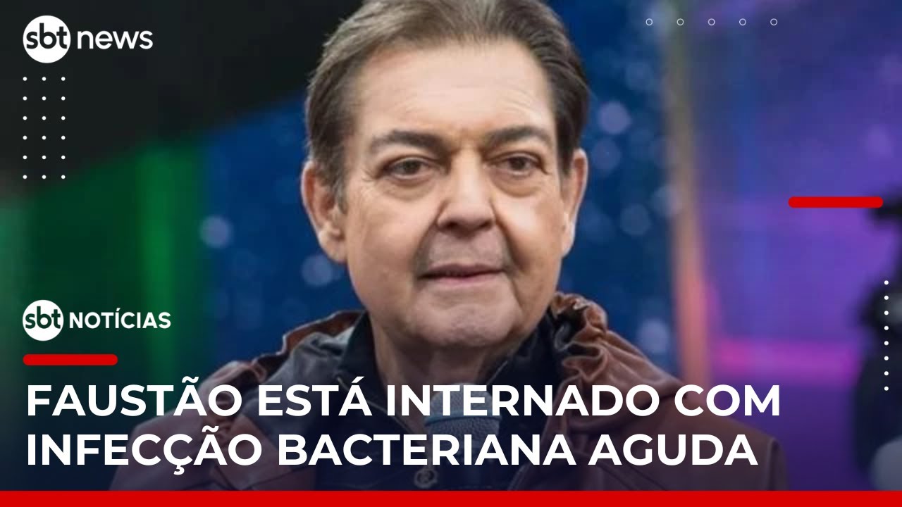 Faustão é internado com infecção grave e passa por dois transplantes | #SBTNoticias