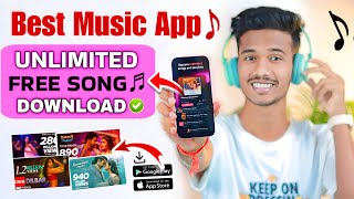 🎶 Best Music App 2024, Download Any Music Unlimited Free On Android \u0026 iPhone | New Music App