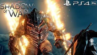 Shadow of War - All Balrog / Tar Goroth Boss Fights & Cutscenes [1080P 60FPS] PS4 Pro