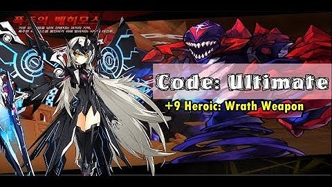 ⊰★Elsword TW☆⊱ Code Ultimate ：solo 7X - The Rage of Behemoth ( 暴走的貝西莫斯 )