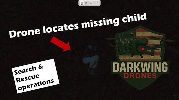 Drone Finds Missing Child - Search & Rescue Operations #drones #publicsafety