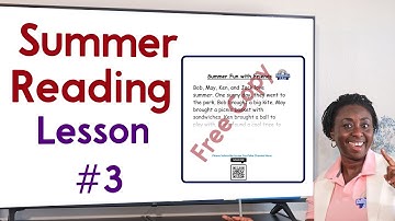Summer Reading Lesson #3 | Fun & Easy Reading for Kids #sollyinfusion