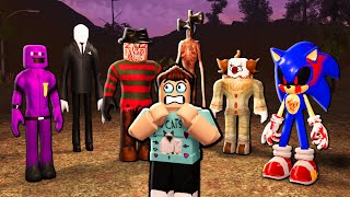 SURVIVE TOO MANY KILLERS IN ROBLOX..