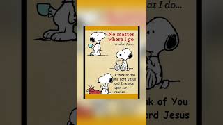 ￼￼ Snoopy Friday #jesus #snoopy #friday #shorts#religion