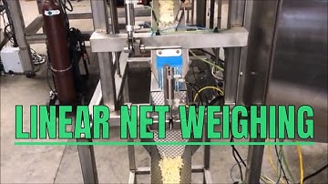 Linear Net Weighing | High speed toppings  Automatic Netweigher 1g accuracy | Actionpac MINI109CSD