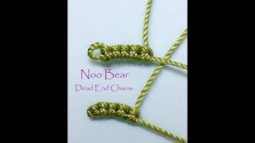 Shuttle Tatting - Dead End Chain