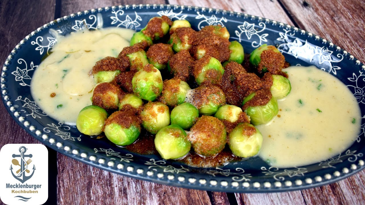 Rosenkohl Knusprig & Cremig zubereiten (Schnelles Beilagen Rezept)