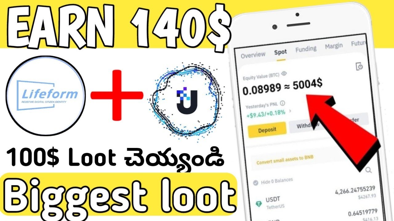 Trick to Earn 100$ || Earn money online || Lifeform Avatar Nft loot ...