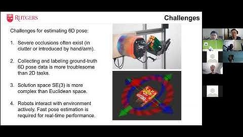 AIRLab Talks: Robust, Real-time 6D Pose Estimation and Tracking for Robot Manipulation