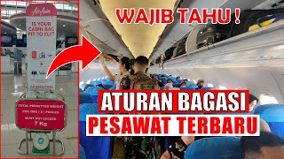 ATURAN BAGASI PESAWAT TERBARU | UKURAN dan BERAT KOPER YANG BOLEH MASUK KABIN PESAWAT screenshot 4