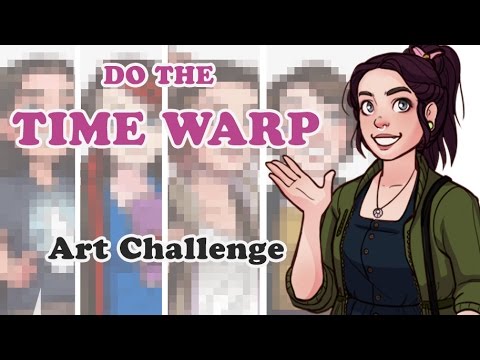 do-the-time-warp-•-art-challenge