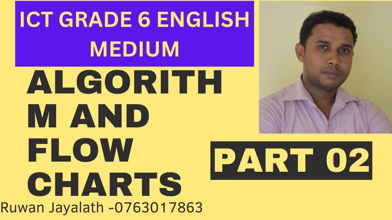 Grade 6 ICT Algorithm and flowchart - YouTube